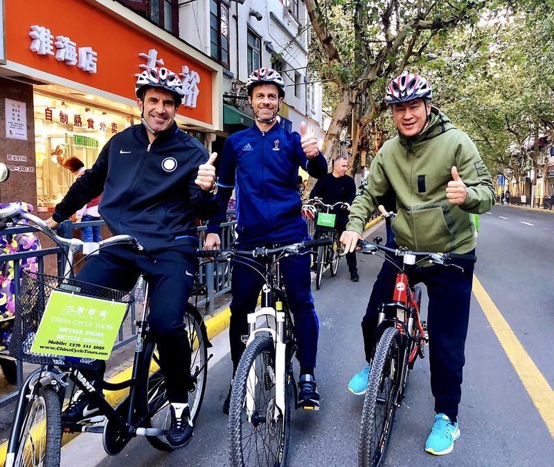 Shanghai Bund & French Concession Half-Day Tour - A bike route through several Shanghais