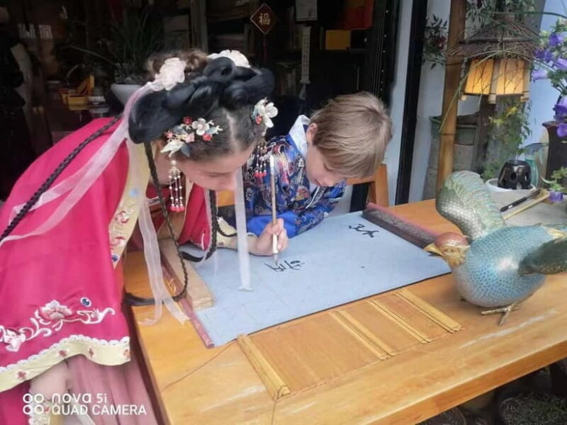 Shanghai Calligraphy Workshop & Tour in Qibao Ancient Town - A Quick Peek at the Experience