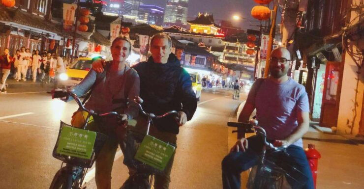 Shanghai Charming Night Small Group Bike Tour - Tour Details