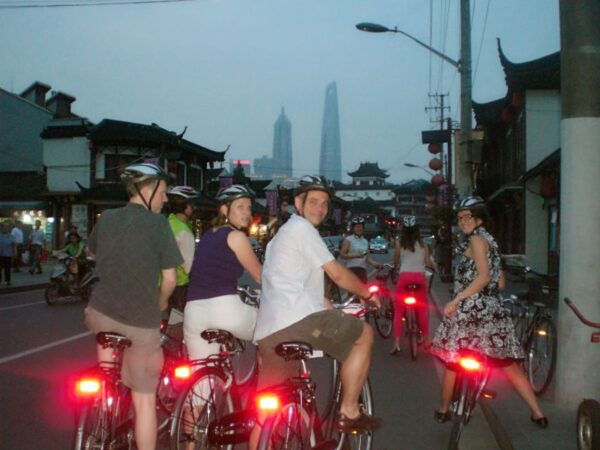 Shanghai Charming Night Small Group Bike Tour - Frequently Asked Questions