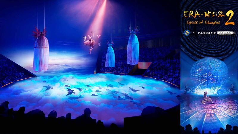 Shanghai Circus World Ticket - What ERA Intersection of Time is like