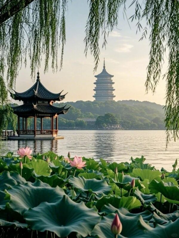 Shanghai + Nanjing + Wuxi + Suzhou + Hangzhou + Wuzhen 6-Day High-End Tour (Songcheng Eternal Love Show + Full 5-Star Luxury Hotel) - Day 4: Wuzhen at dawn, West Lake, and Songcheng
