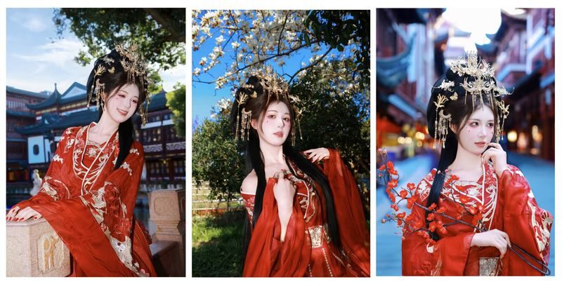 Shanghai Yu Garden Boutique Hanfu, Travel Photography (Photographer Outdoor Follow-up Shoot) - What each package actually buys