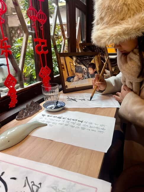 Shanghai: Zhujiajiao Water Town with Calligraphy Experience - The Highlights in Detail