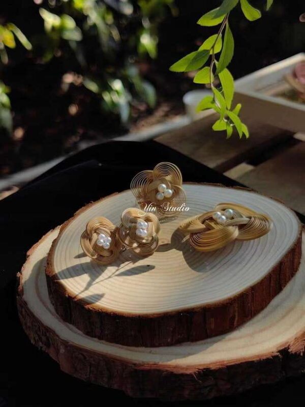 Shanghai:Bamboo Weaving Jewelry Making(Brooch/Earring/Ring) - A Deep Dive into the Bamboo Jewelry Workshop