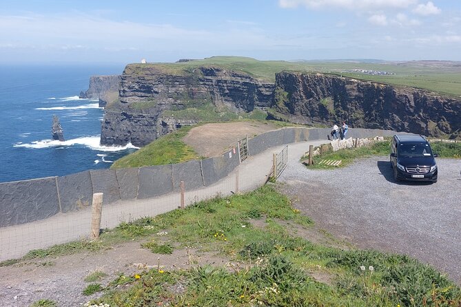 Shannon Airport to Cork City via Cliffs Of Moher Chauffeur Driven Car Service - Start Time Availability