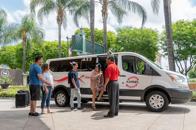 Shared Airport Departure Transfer Anaheim and Orange County to John Wayne Airport - Service Inclusions and Exclusions