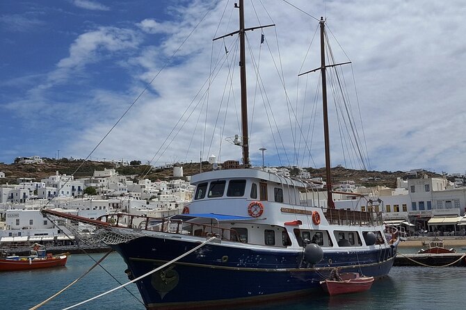 Shared Cruise From Mykonos to Ancient Delos & Rhenia Island - Departure From Mykonos Old Port
