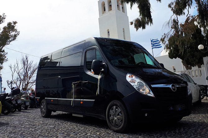 Shared Departure Transfers to Airport or Port Santorini - Additional Information and Cancellation Policy