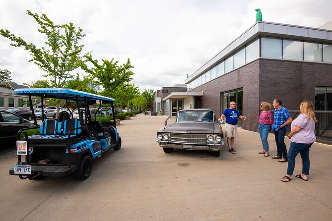 Shared Golf Cart Tour of Bentonville, Arkansas - Tour Overview and Highlights