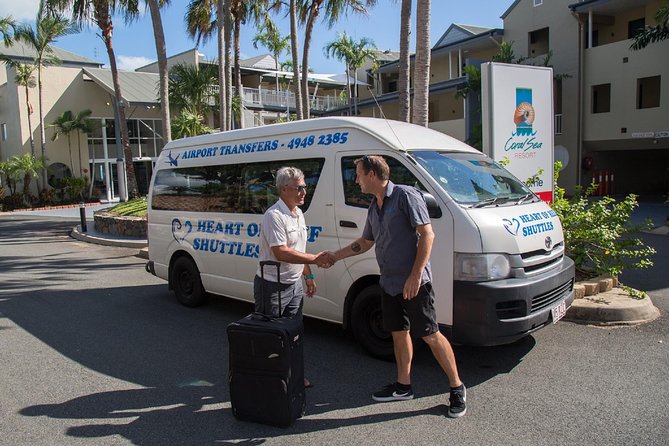 Shared Roundtrip Airport Transfers From Whitsunday Coast Airport  - Airlie Beach - Service Overview