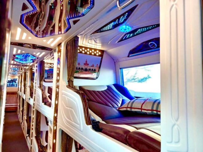 SHARED SLEEPING BUS NHA TRANG - MUI NE - Service Features
