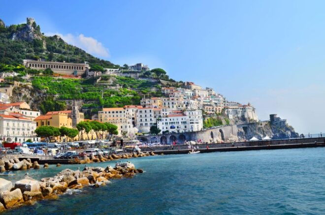 SHARED Tour Sorrento, Amalfi Coast, and Pompeii From Naples - Booking Information