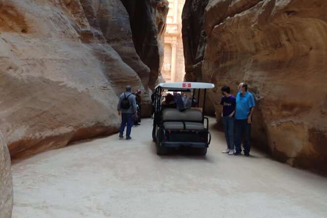 Shared Two Ways Golf Cart Ride to Petra - What To Expect During the Ride