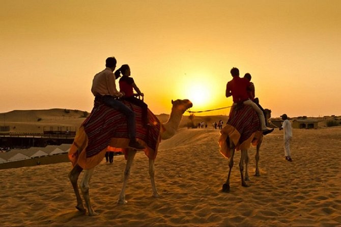 Sharing Afternoon Desert Safari From Dubai With Dinner and Camel Ride - Desert Safari Experience in Dubai