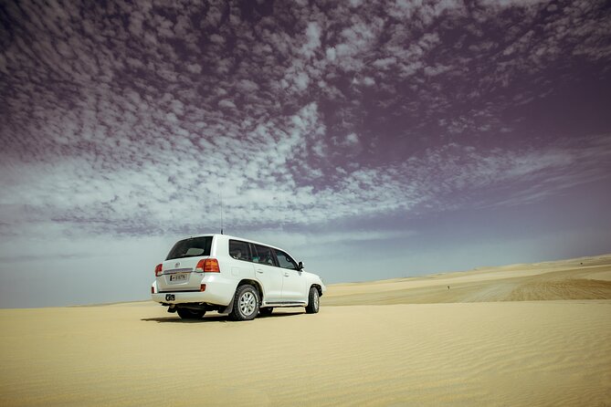 Sharing Desert Safari With Inland Sea Visit-With Pickup & Dropoff - Pricing and Booking Information