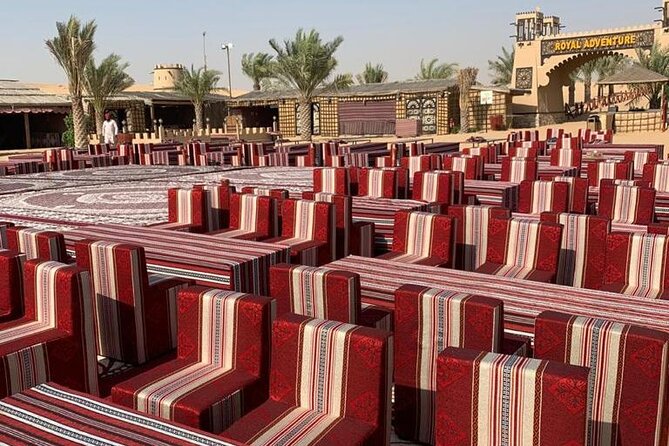 Sharjah: Desert Sandboarding, Lunch, Camel Ride, Belly Dancing  - Dubai - Welcome Coffee and Dates