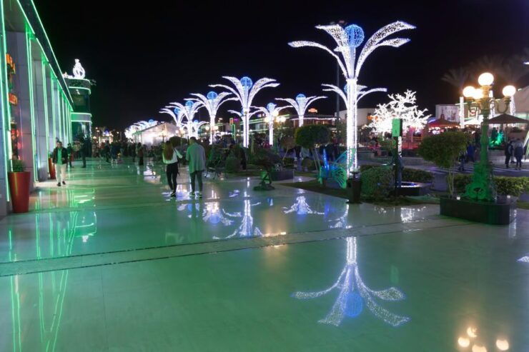 Sharm El Sheikh: Hollywood Park & Soho Square by Private Car - Transportation
