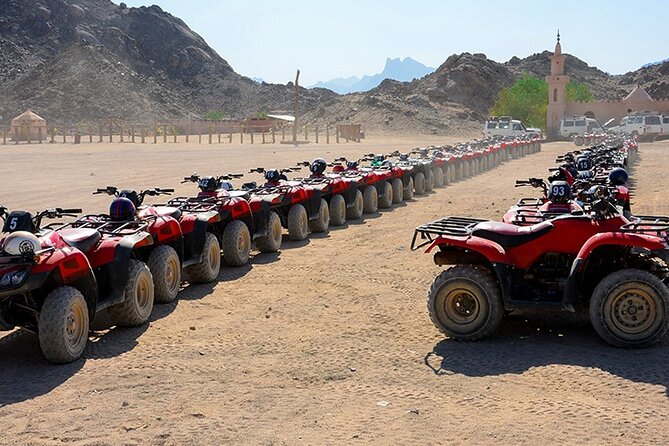 Sharm Quad Bike Desert Safari Including Dinner and Show - Inclusions