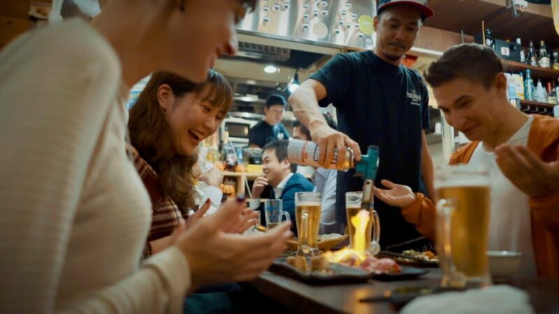 Shibuya Bar Hopping Tour (All-You-Can-Drink + Full Dinner) - Detailed Breakdown of the Experience