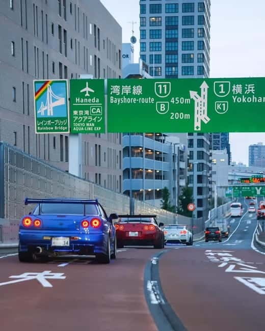 Shibuya City: Daikoku PA GT-R R35, R34, R33 or R32 Tour - The Value