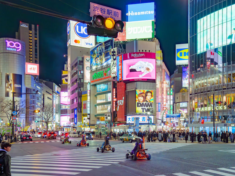 Shibuya Go Karting Experience by Akiba Kart Shibuya - Shibuya from the driver’s seat