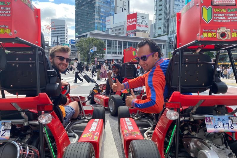 Shibuya Street Go-Kart Tour by Original Street Kart Shibuya Annex - The guide makes the difference