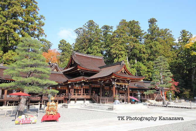 Shiga Tourphotoshoot by Photographer Oneway From Kanazawa to Nagoya/Kyoto/Osaka - Cancellation Policy