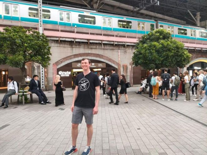 Shimbashi Walking Food Tour With a Local Guide in Tokyo - Tour Itinerary