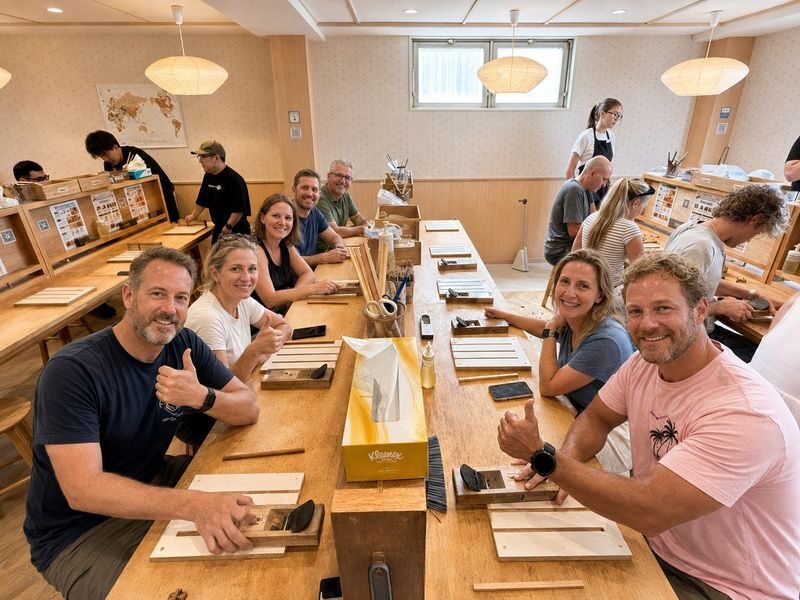Shinjuku Chopstick Making Workshop (Tokyo) - Start with wood, grain, and a choice