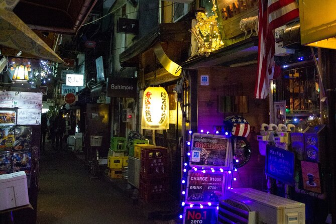 Shinjuku Golden-Gai and Kabuki-Cho Bar Hopping With Master Guide - Inclusions