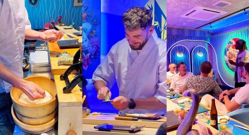 Shinsaibashi: SHIN NIPPON Artisan Sushi Making Course - What happens during the two-hour course