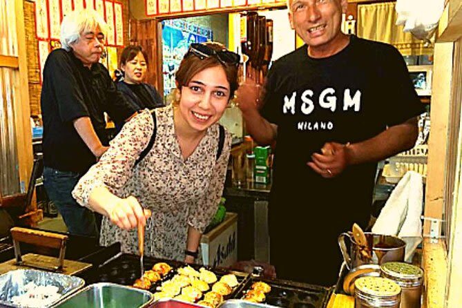 Shinsekai Night Food Tour with 15 Dishes & 3 Drinks - Five stops, fifteen tastes, and a sensible pace