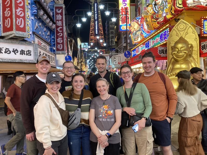 Shinsekai Night Food Tour with 15 Dishes & 3 Drinks - A small group makes room for questions