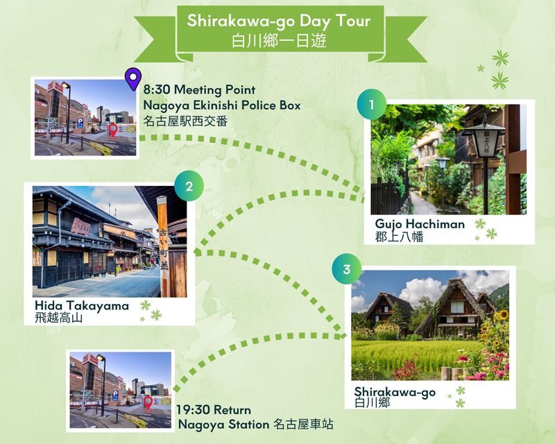 Shirakawa-go, Gujo Hachiman, and Hida Takayama Day Trip - Gujo Hachiman: a first taste of water-town life