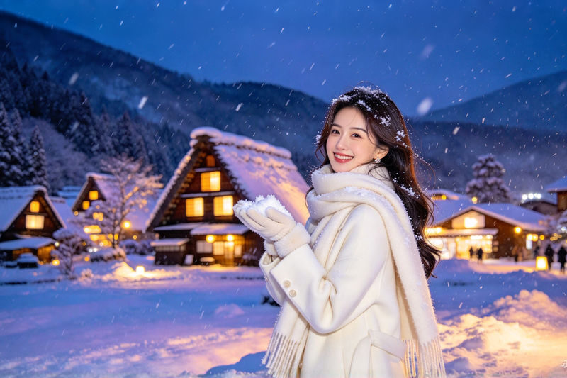 Shirakawa-go Light-Up 2026: Takayama Old Town & Shirakawa-go Light-Up Day Trip (4-9 person small group tour) - A rare winter night in Shirakawa-go
