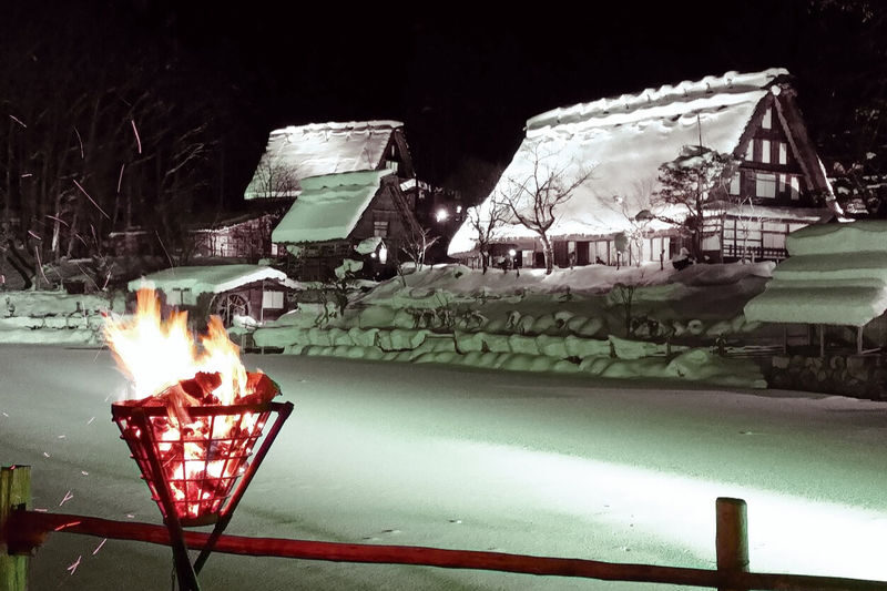 Shirakawago & Hida Winter Illumination 2-Day Bus Tour (from Osaka) - A practical night in Takayama