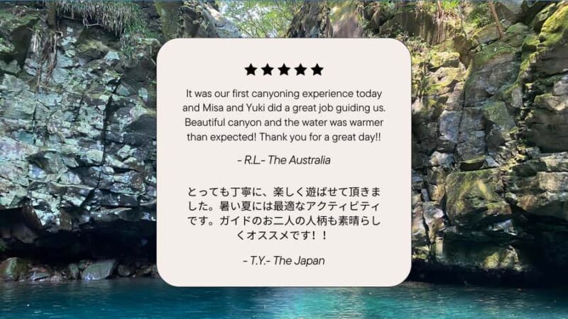 Shizuoka: Advanced Canyoning Activity near Mt. Fuji - What Makes This Experience Special?