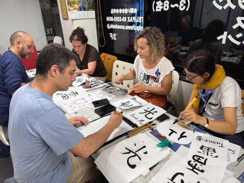 Shodo: a Japanese calligraphy and language experience in Tokyo - Good To Know