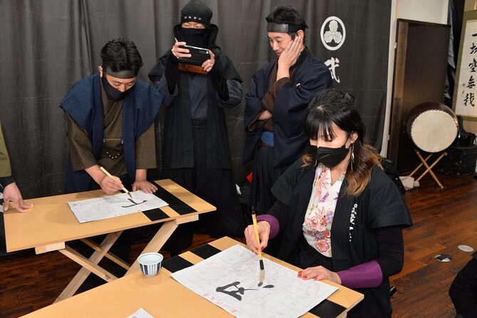 Shodo (Calligraphy) as Shinobi Samurai Culture in Tokyo, 90-min - Additional Information