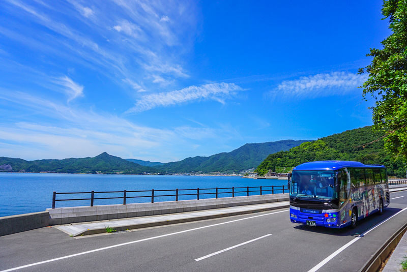 Shodoshima Island Tour Bus (Kagawa) - A six-hour route across Shodoshima