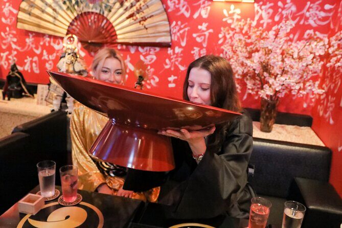 SHOGUN BAR Tokyo: Samurai Cosplay, Sake Ceremony & Karaoke Night - Good To Know