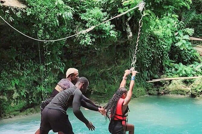 Shopping, Bluehole, Secret Falls and Dunns River from Montego Bay - Authentic Experiences and Guide Insights