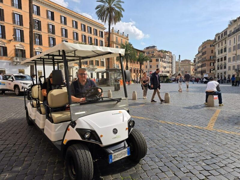 Shopping in Rome: 4h Golf Cart tour with Aperitivo - What You Can Expect from the Tour