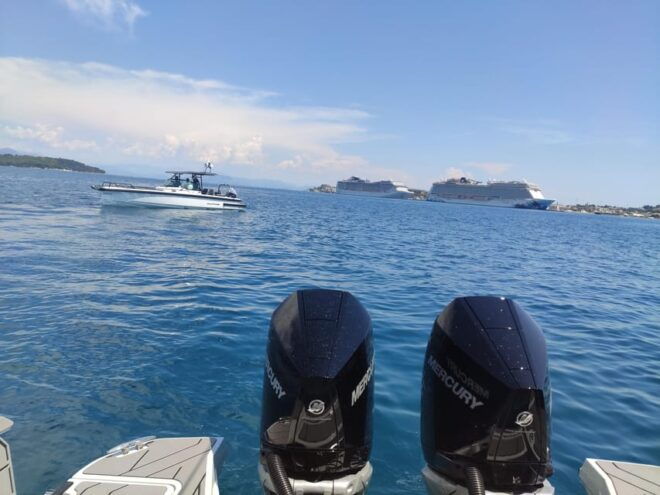 Shore Excursion-3 Hours Private Yacht Cruise to Corfu Island - Yacht Specifications