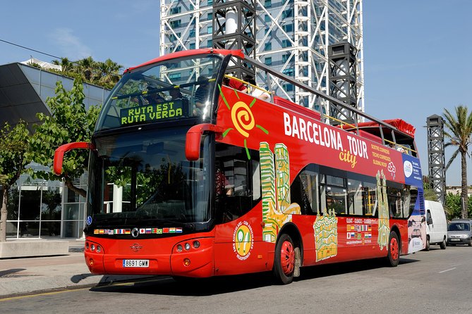 Shore Excursion: Barcelona City Tour Hop-On Hop-Off - Inclusions