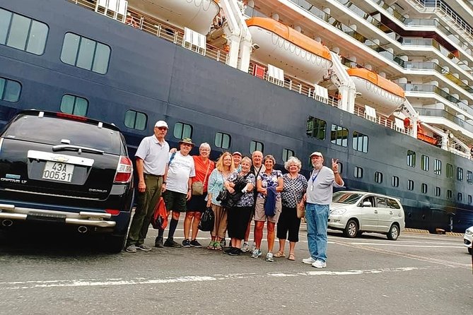 Shore Excursion: CHAN MAY or TIEN SA: Marble Moutain-Basket Boat- Hoi An-Farming - Riding the Basket Boat