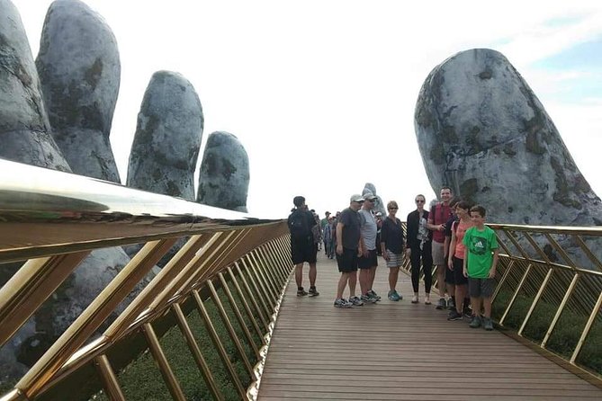 Shore Excursion to GOLDEN BRIDGE & BA NA HILL From TIEN SA or CHAN MAY Port - Riding the Guinness World Record Ba Na Cable Car