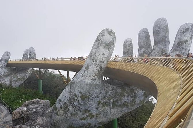 Shore Excursion to Golden Bridge, Marble Mountain From CHAN MAY or TIEN SA Port - Reservation Details