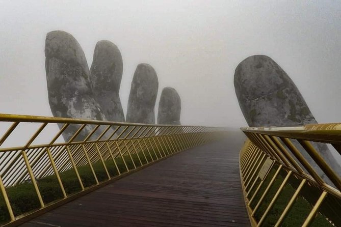 Shore Excursion to Visit GOLDEN BRIDGE BA NA From TIEN SA or CHAN MAY HUE Port - Tour Highlights